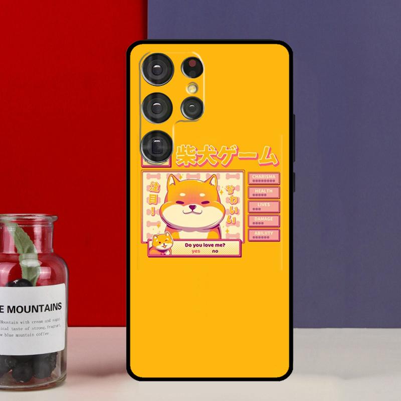 Retro Aesthetic Japanese Game Over Funda Case For Samsung Galaxy S25 Ultra S9 S10 S20 S21 S22 Plus S23 FE S24 Ultra Phone Cover