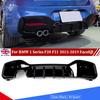 Rear Bumper Diffuser for BMW 1 Series F20 F21 M Sport 125i  LCI 2015-2019 Gloss Black Rear Lip Spoiler Lip Single & Dual Exhaust FY3