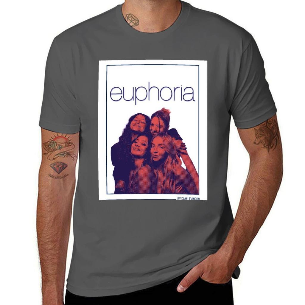 euphoria girls poster TShirt Big and Tall Loose Fit TShirt