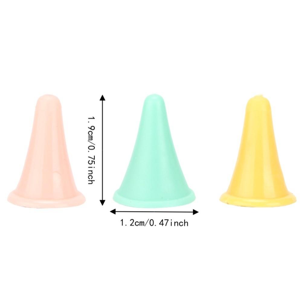 100Pcs Colorful Needle Point Protectors Coarse Needles Knitting Needle Stoppers  For Weaving