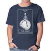 Unisex Crew Neck T-Shirt The Moon Graphic Short Sleeve Casual Tee
