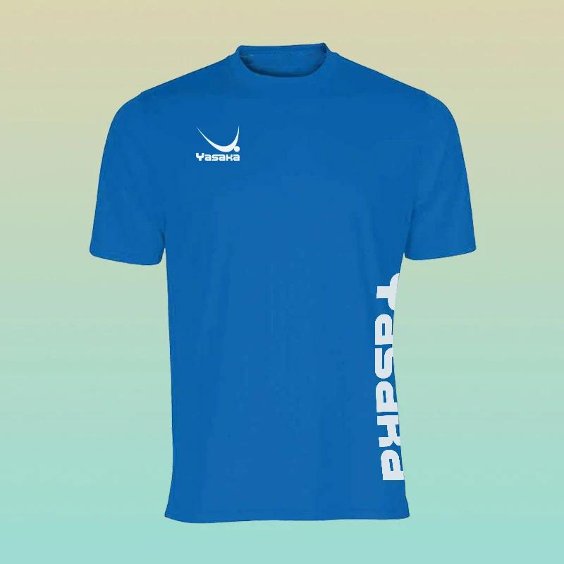 Men's Boutique T-shirt Summer Ultra-thin Breathable Fitness Sports Short-sleeved Table Tennis Clothing Trendy Men's Clothing