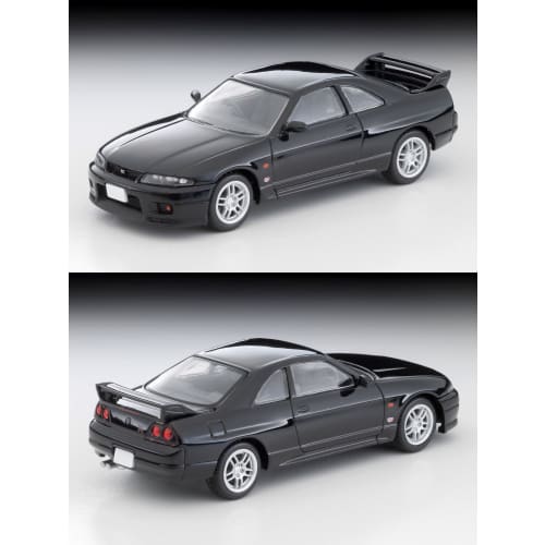 TOMYTEC Tomica Limited Vintage Neo 1/64 Scale LV-N308d Nissan Skyline GT-R V-spec Black 1995 Model (Finished Model) 336051