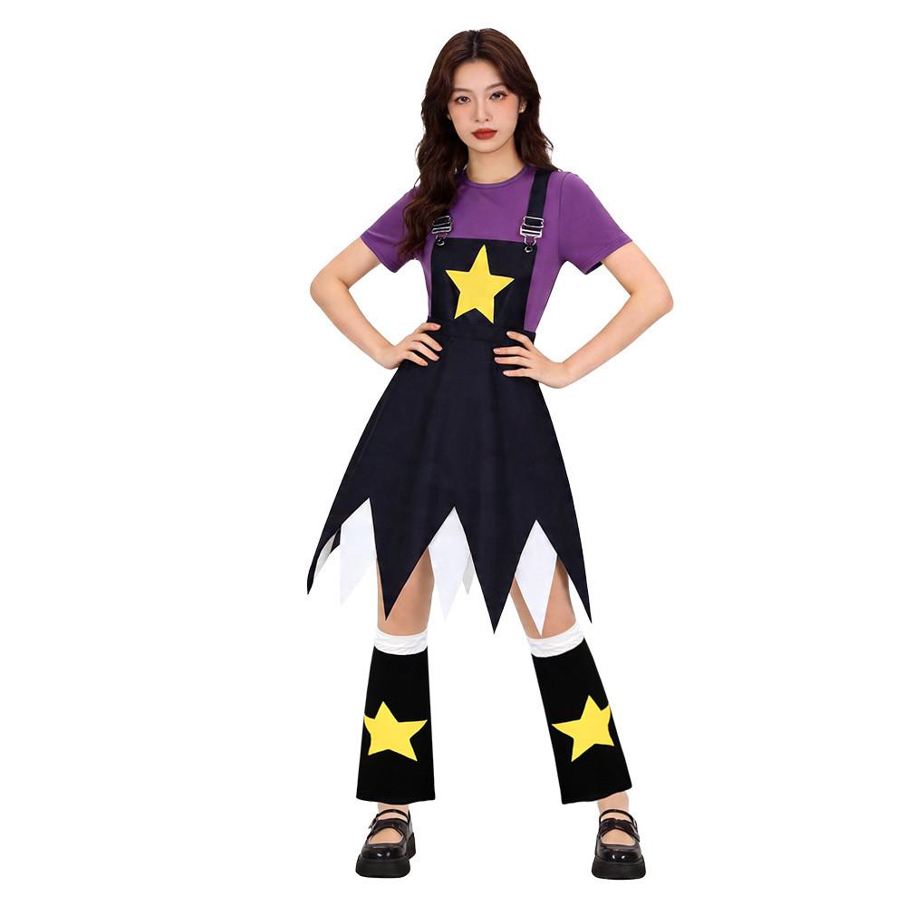 Poppy Playtime Lily Prinzessin Cosplay Kleid Aus Polyesterstoff Für Anime Rollenspiel