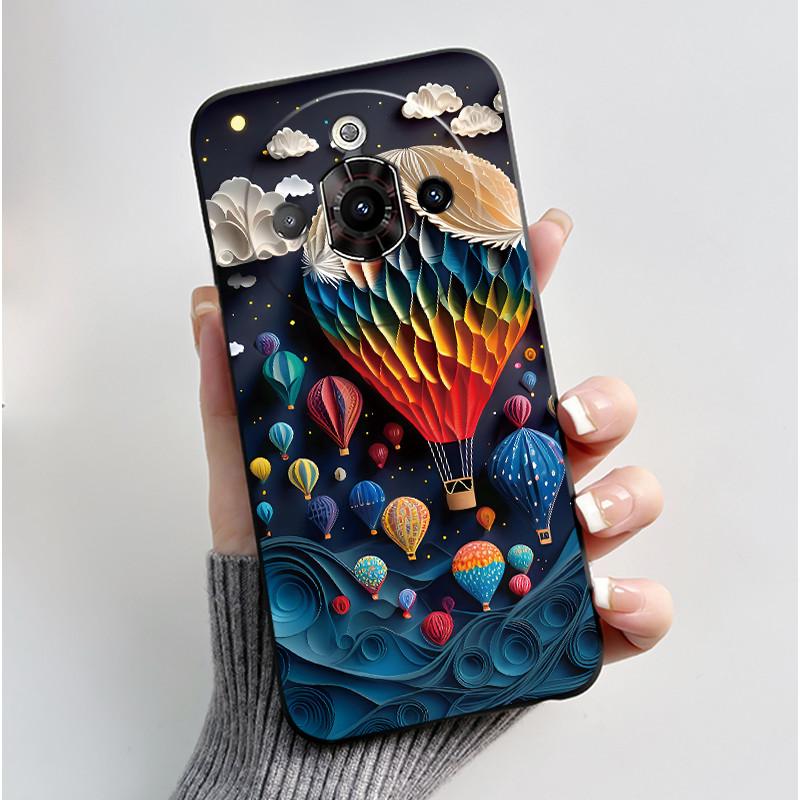 Cute Cartoon Case For ZTE Nubia Focus Pro 5G Capa Printing Shell Protective Cover Coque Soft Silicone Black Casing Fundas