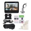 2.4G WiFi Video Doorbell Peephole Camera 4.3-inch Display Tuya APP 1080P 120 Degree Visible Surveillance Intercom Doorbell