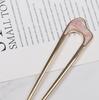 Koreanische Metall Haarstäbe Damen Haarnadeln Elegant Schlicht Einfarbig Haarspangen Mädchen Haarstäbe Haarschmuck Haarnadel Neu
