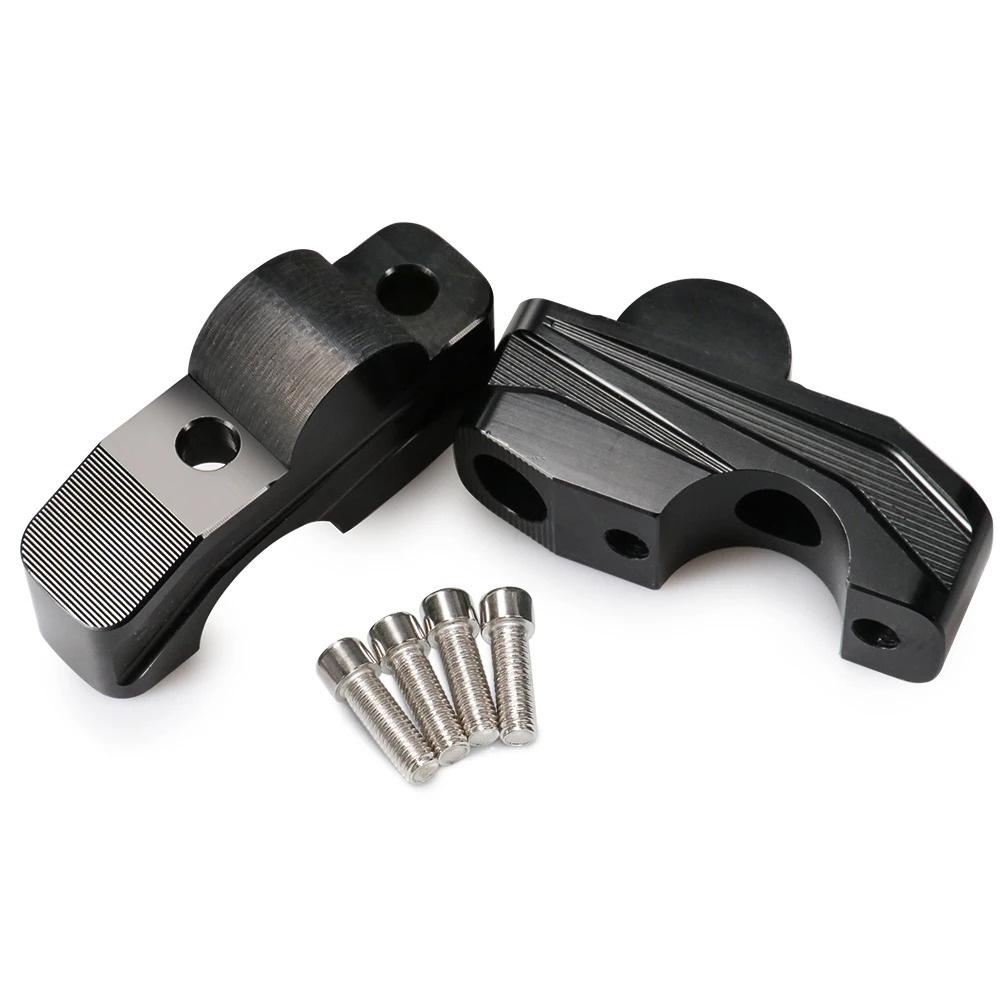 1 Pair Handlebar Riser Backward Clamp Mount Adapter Fit For Honda CB650R CB1000R