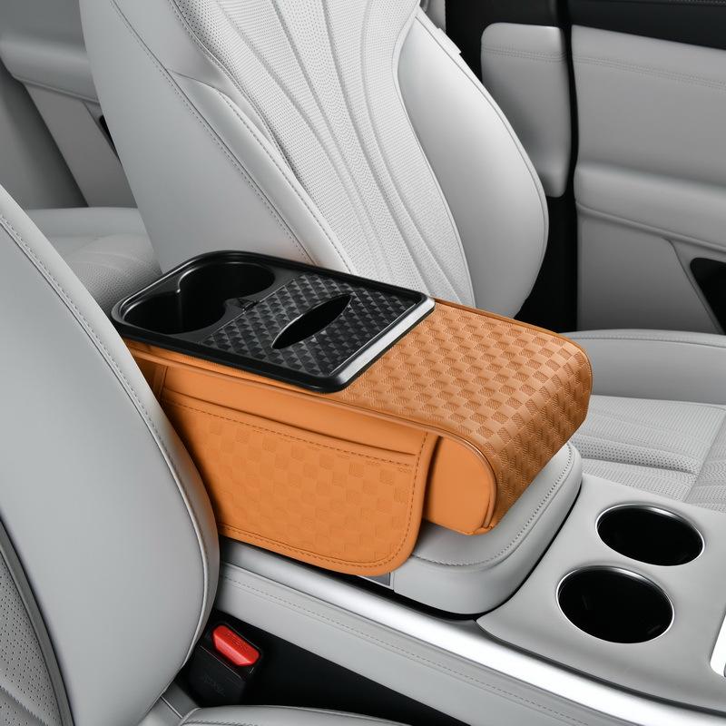 

with Cup Holder Armrest Heightening Pad Elbow Support Car Console Console Pillow Trucks style 1