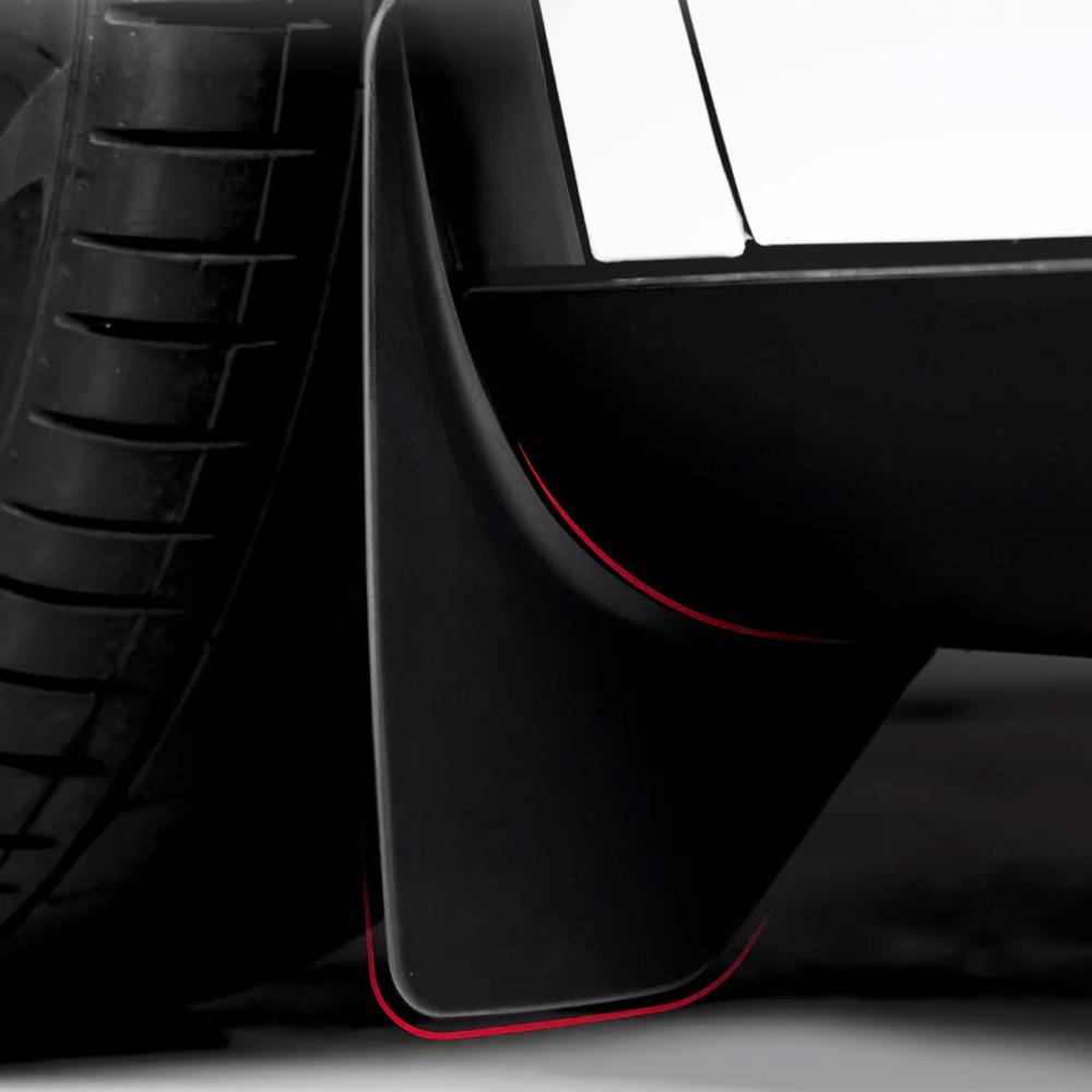 Front and Rear Mudguards for Tesla Model Y Splash Guards Mud Flaps No Need To Drill Holes Fender Mud Guard