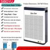 Formaldehyde-Removing Air Purifier & Odor Eliminator with Negative Ion for Home, Bedroom, Bathroom, Toilet, and Pet Areas