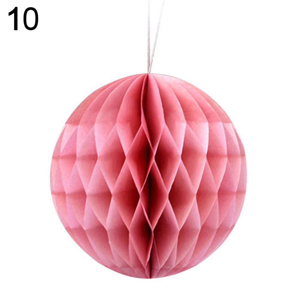 1pc 4Inch 10cm Chinese Paper Lantern Paper Pom Poms Honeycomb Balls Birthday Wedding Decor Gift Craft DIY Baby Shower Supplies