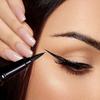 WProfessional Black Liquid Eyeliner Pen - Waterproof & Sweatproof Formula, 24H Wear, Quick-Dry, Fine Brush Tip for Precise Lines