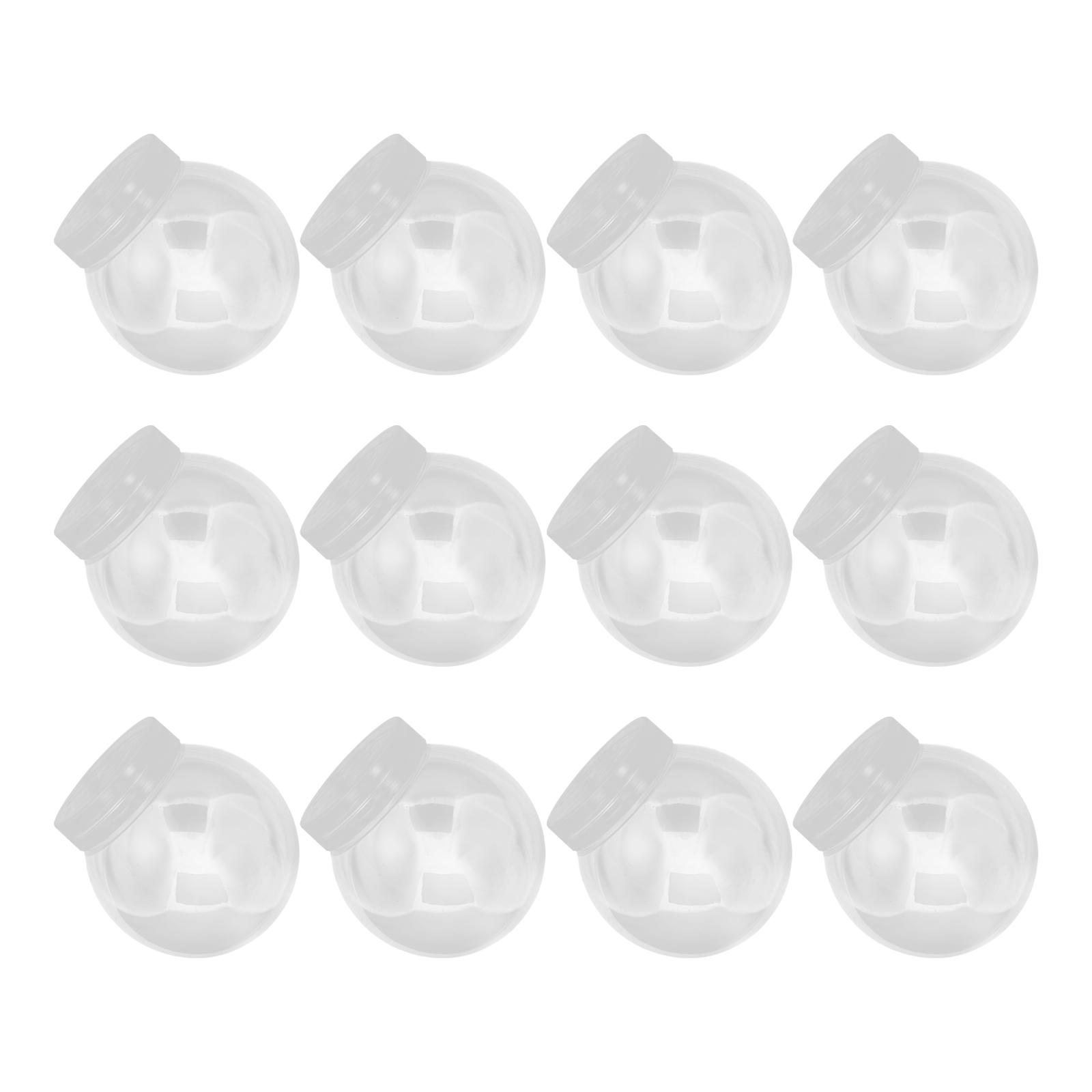 

12 шт. Конфетная бутылка Прозрачная Реквизит для изготовления снежного шара своими руками Пластиковая конфетная коробка Коробка для закусок и печенья на детский праздник Свадебные принадлежности Сувениры