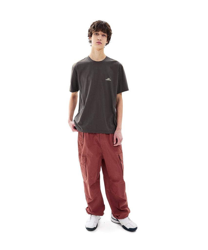 Sun Love Flash Logo Tee Charcoal