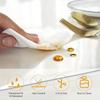 2mm PVC Transparent Tablecloth and Table Mat Protective Film, Scratch-Resistant and Heat-Resistant Tablecloth