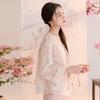 Magnolia Rhyme Embroidered Organza Cardigan