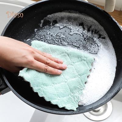 NO.HS Saugfähiges Geschirrtuch, Tellertuch, Handtuch, Lappen, für Zuhause, Küche, saubere Tischdecke, Weihnachtstischdecke