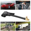 Car Mounted Inflation Pump Extension Pipe Nozzle Adapter with Air Release Hose for Quick Connection To Tire Nozzle
