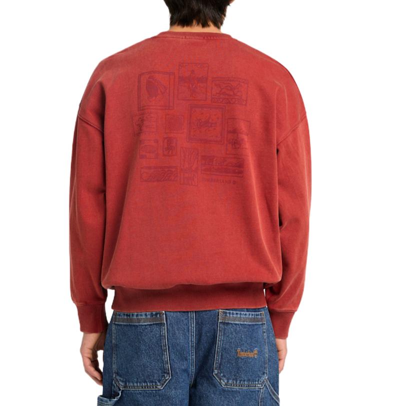 Timberland Round Neck Long Sleeve T-Shirt Unisex tops TB0A5MXMAFG1