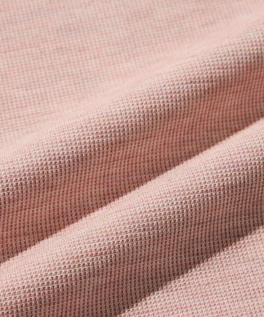 STCO Diems Ripple Knit Collar T-Shirt_Pink (Classic Fit)_Dtsxz06Csp