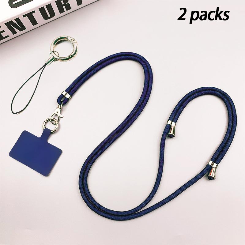Crossbody Lanyard Necklace Strap Universal Mobile Phone Adjustment Long Hanging Rope With Clip Anti-Lost Lanyard