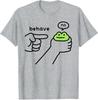 Dishonest Frog Funny Unisex Behave No Cartoon Design Printed Tshirt Y2k Cute Frog Comics Aesthetic Clothes Sarcastic Joke Tee
