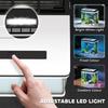 13L Glass Aquarium Fish Tank with Filter, LED Lighting, for Betta, Guppy, Mini Parrot Fish, Shrimp, 29 x 20 x 30.5cm