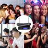 ZEYUAN Karaoke Microphone UHF Professional 2 CH Cordless Dual Handheld Microphone Digital LCD Display Microphone System Set for Church and Speeches