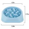 Pet Dog Slow Feeder Bowl Anti Choking Slow Feeder Dish Bowl Non-Slip Puzzle Dog Food Bowls for Small Dogs and Cats Fast Eaters