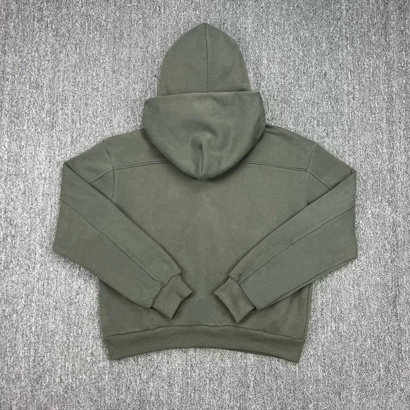 Mertra Patchwork Doppelhut Fleecegefütterter Hoodie & Lässige Hose Set für Damen und Herren - Herbst High Street Stil