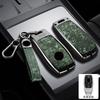 Zinc Alloy Leather Car Key Holder For Mercedes Benz A C E S G Class W177 W205 W213 X167 W222 Cla Gle Glb Gls Amg Maybach Key Fob