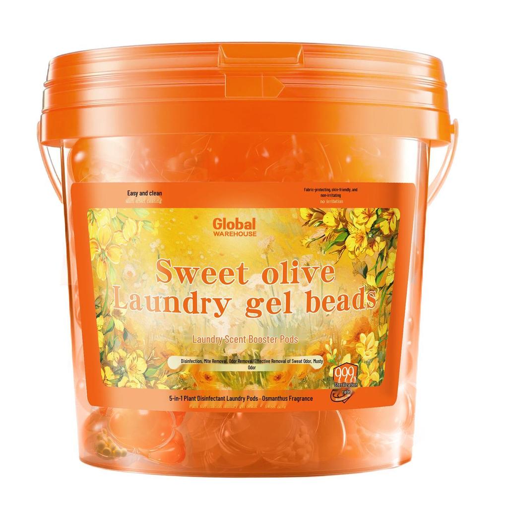 Multi-Chamber Laundry Pods: Stain Removal, Fragrance Boost, Sterilization, and Mite Removal Capsules.