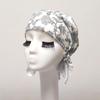 White Pirate Tricorne Bandana Chemotherapy Cap - Thin, Breathable, Adult Headwrap