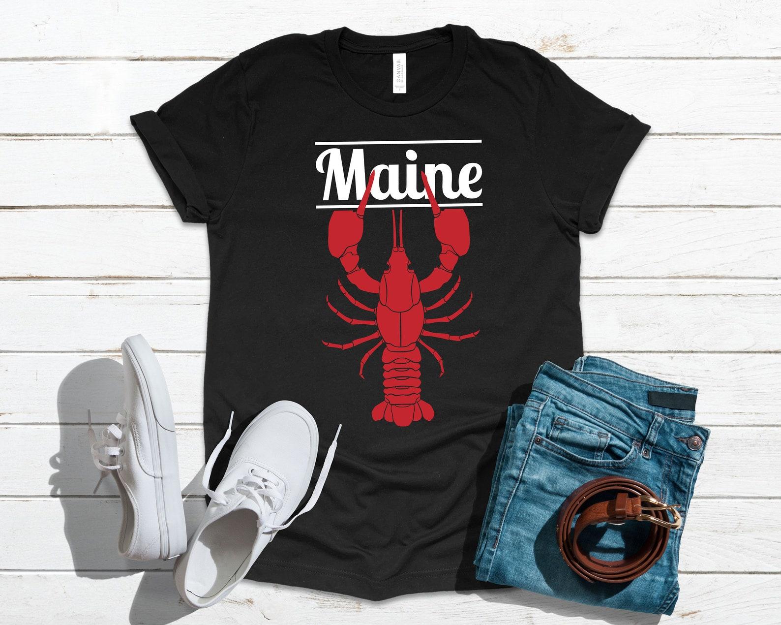 Maine Lobster Seafood | T-Shirt | Tank Top | T-shirt | T-shirt |T-shirt | Apparel Gift S