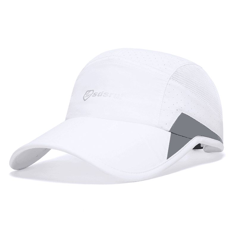 

Summer Quick-Drying Lightweight Hat for Men and Women Casual Sun Hat Outdoor Fishing Running Sports Cap Breathable Men and Women Couple White