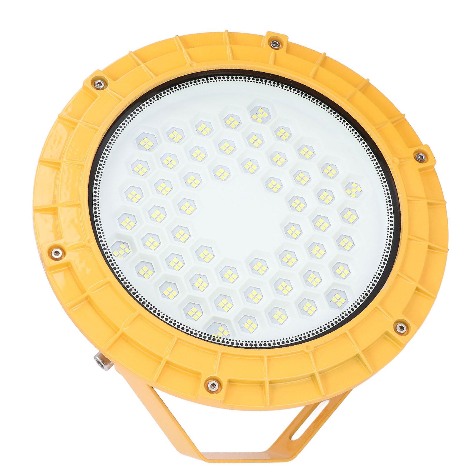 

100 Вт 12000 лм светодиодный светильник круглый закаленный стеклянный колпак взрывозащищенный рабочий светильник для заводского туннеля