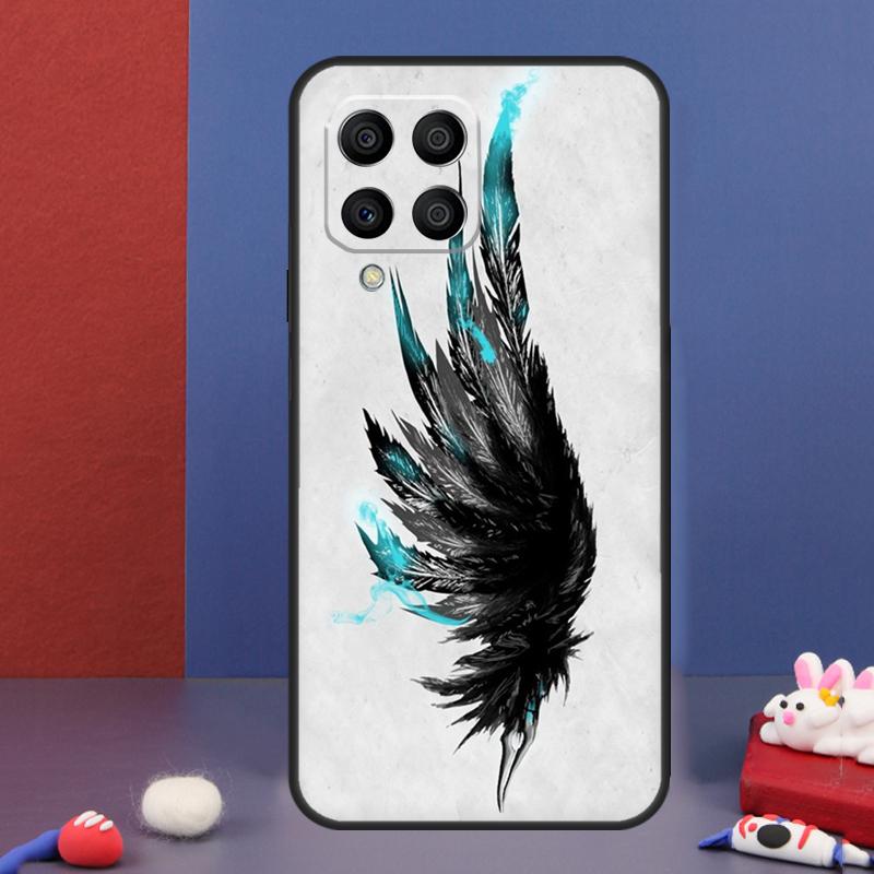 Fantasy Angel Girl Wings Case For Samsung Galaxy M16 M06 M36 M56 M15 M11 M31 M21 M53 M13 M32 M52 M35 M55 M14 M34 M54