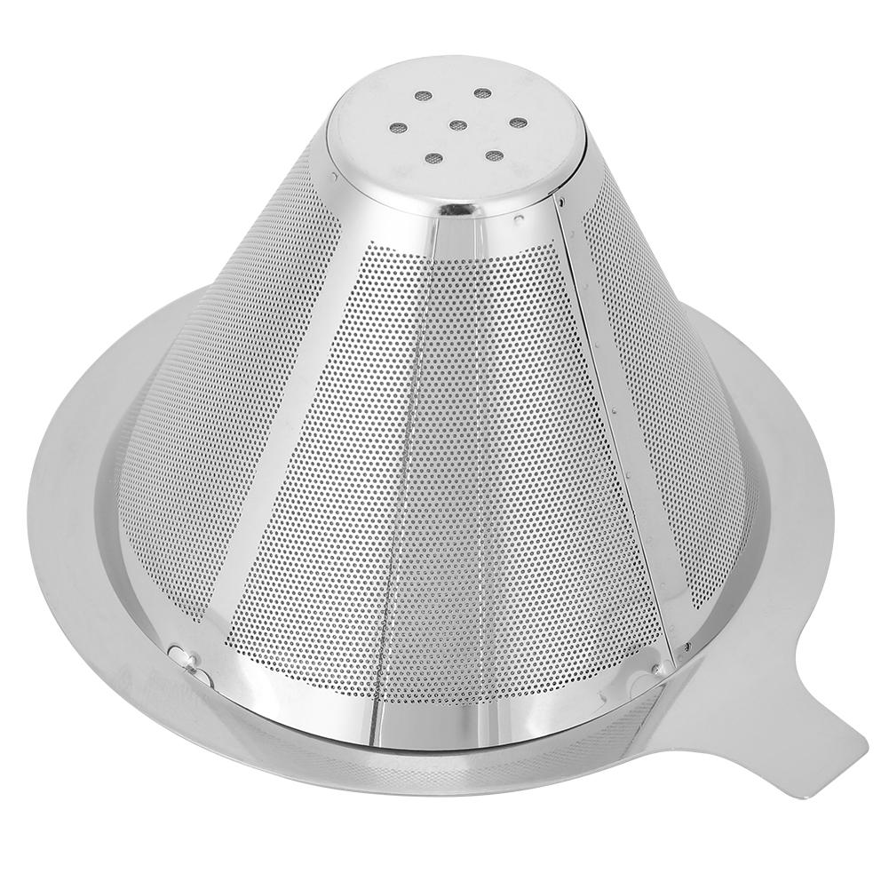 Stainless Steel Household Coffee Filter Cup Coffee Dripper Filtering Tool