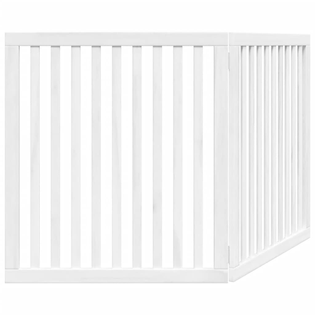 Vidaxl Foldable Pet Safety Gate, 2 Panels, White, 160Cm