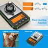0.001g-50g Portable Mini Digital Milligram Scale LCD Display with 50g Calibration Weights Tweezers