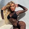 Sexy Bodysuits Transparent Bodystocking Hollow Bold Body Suit Backless Pantyhose Erotic Costumes Sexy Fishnet Lingerie Outfits