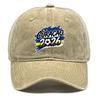 2026 Football Soccer "CURACAO" Flag Printed Baseball Hat , Adjustable Baseball Cap Headwear Non-Stretch Fabric Leisure Solid Color Sun Hat