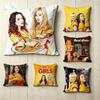 TThe Sitcom  BBroke Girls  Square DoubleSided Printed Pillow Case Bedroom Bedside Pillow Sofa Cushion Cover