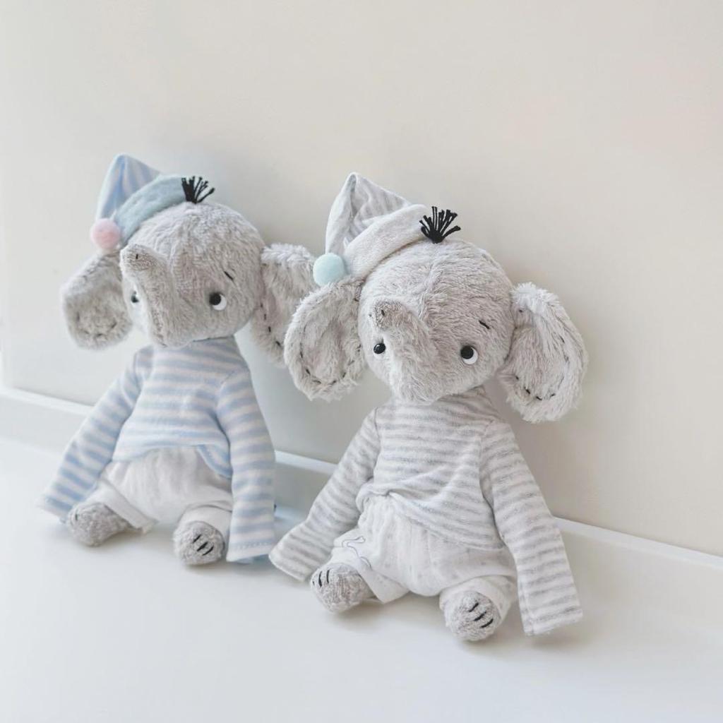[USED] Quiet Elephant Baby Baby Elephant Plush Toy Teddy Bear by an Overseas Artist