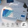 Mechkeys VARMILO Muse65 Wired Keyboard with Magnetic Full CNC Metal Case with UV Mirror Glass FPS Gaming Keyboard English Layout with Magnetic Jade