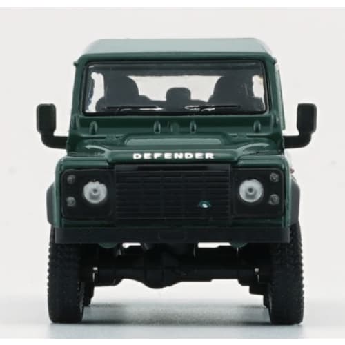 Scherer Designs B-M Creations Land Rover Defender 110 Pickup 16 Green LHD 1/64 Scale Model 64B0197