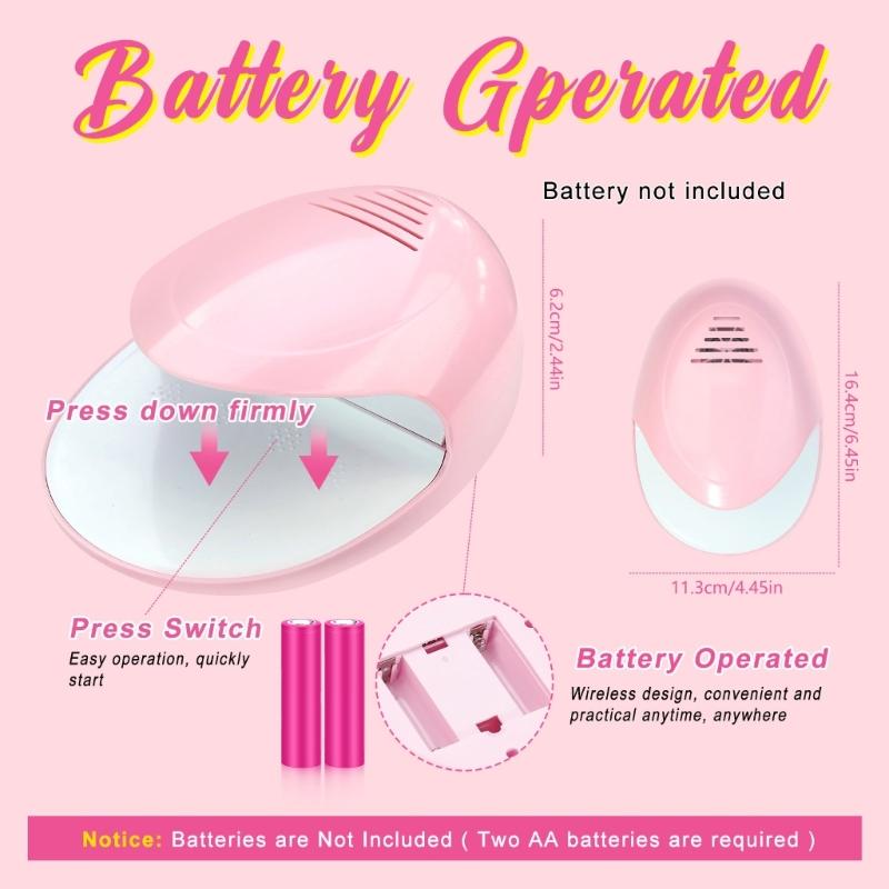 Fashionable Quick Dry Nail Fan Dryer For Girls And Women A Must Have Addition To Any Nail Care Kit Nail Art Accessories