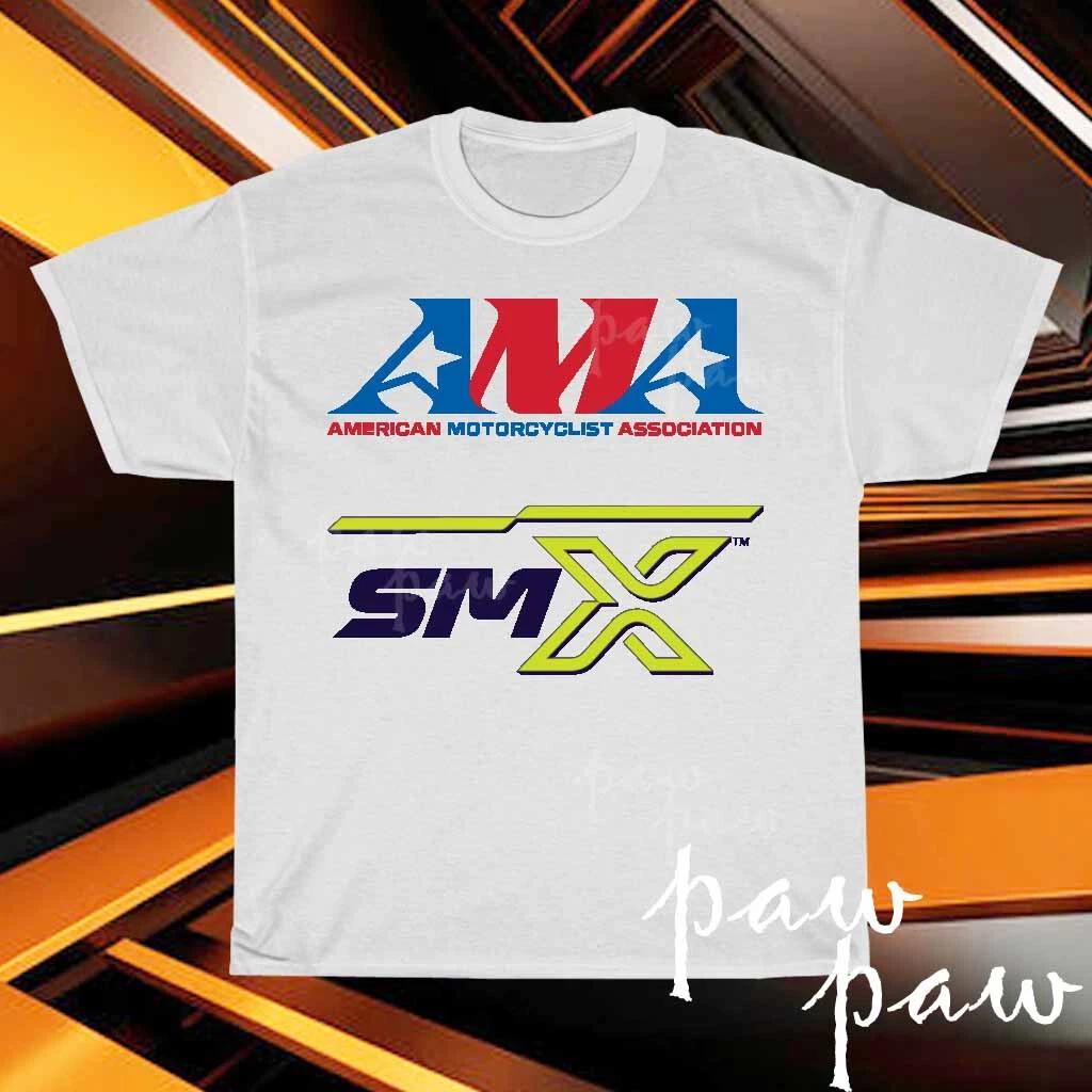 AMA Motocross Championship Logo Men s Logo American T-Shirt Funny Size S to 5XL S