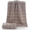 40x90cm Plaid Cotton Men And Women Washcloth Bathroom Towel Bathrobe Beach Sun Bath Sauna Large Towel Yoga Gym Sports Adult Gift